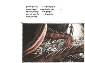 Beowulf and the Dragon